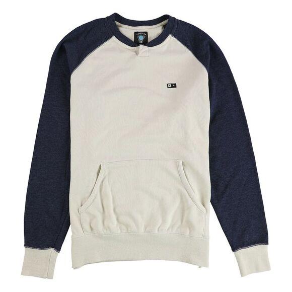 Fourstar Clothing Mens The Notch Crewneck Sweatshirt, beige, S - Picture 1 of 2